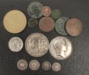 Lot de 15 monnaies et médailles, Révolution et 1er Empire