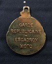 Souvenir medal of garde républicaine - Presidential escort