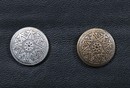Traditional buttons ref 1, 18 mm, old silver or old bronze