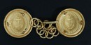 Clasp for cloak of marine officer