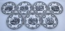 8 decorative plates around Napoleonic History, price for 8