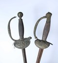  2 swords, musician and staff officer restoration (EM) + one blade