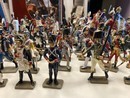 57 Soldiers on foot + 16 horsemen Empire period made by éditions Atlas + booklets of all serie.