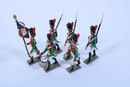 Figurines box Lucotte. Garde municipale de Paris, 1 st regiment. 13 soldiers on foot, one officer on horse - copie