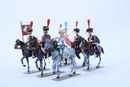 Figurines box Lucotte. Horse atillery of guard. 6 horsemen