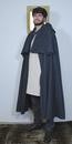 Cloak with pleated puche. Made by Antikcostume