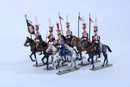 Figurines box Lucotte - 6 horsemen - polish lancer of guard