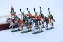 Figurines box Lucotte. 7 th Hussar regiment. 12 horsemen including tete de colonne in 2 boxes