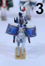 Figurine 3 timpanist of mamelouk by Lucotte