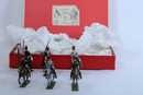 Eclaireurs de la garde. 6 figurines Lucotte includibg trumpeter, flag holder and officer