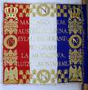 Flag of artillerie à cheval de la Garde reg. Hand embroidered on silk on 2 faces, with or without 