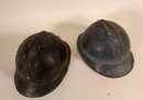 2 adrian Adrian helmets 1915 type, WW I