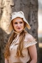 Agnès - The milkmaid - Cotton headdress