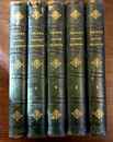 Histoire du consulat (1 tome) et histoire de l'Empire (4 tomes) par M.A. Thiers. Lheureux 1865 à 1878