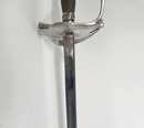 Original sword, silverplated, 1 st empire, with new scabbard for re enactment.