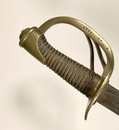 Sabre modele 1822, curved type, no scabbard