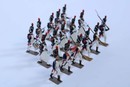 31 chasseurs à pied de la Garde Impériale, including sapeurs, musicians, flag holder....Etc
