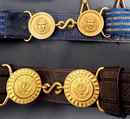 3 belts including sword holder of 