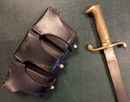 Prussian dagger and (German?) ammunition pouches 