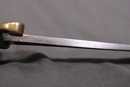 Mounted artillry sabre, trooper, 1829 type. With scabbard
