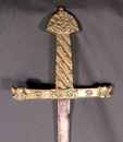 Sword imitating Charlemagne's one. Ancient copy for theater.