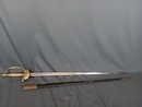 Sword for sous officier de gendarmerie. 3 rd republic 1870 - With scabbard, not original, but old production.
