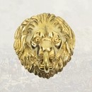 Lion head with hook for ammunition pouch