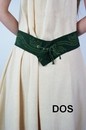 Ceinture brodee pour robe  médiévale
