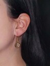 Boucles d'oreille sphère Gotland