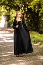 Adélaïde bis. Robe ample manches longues - Couleur chanvre - copie