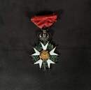 Medal of chevalier de la Légion d'Honneur, usual size. Présidence period