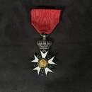 Medal of chevalier de la Légion d'Honneur, slightly reduced size. Second Empire. 