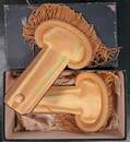 Epaulettes for captain of marine infantry, as new, in an old nice box