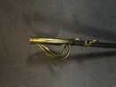 Light cavalry officer's saber, Empire. Blade engraved with a crowned eagle. Scabbard with brass fittings. 
