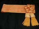General of Division's command sash, fashioned from a Third Republic sash.