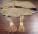 Sashes for general de brigade. Fashioned from a Third Republic sash. As new.