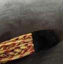 Gold and red aiguillettes without metal tips. Manufactured prior to 1960. New old stock.