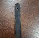 Complete chin strap for Model 1884 enlisted men's kepi. New old stock. Manufactured by Éts David.