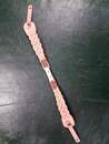 WWI. Rare complete pairs of officer's helmet chin straps. New old stock. Manufactured by Éts David. Very limited stock