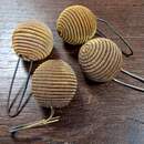 Gold bullion ball pom-pom for an 1886 officer's kepi. Price per unit