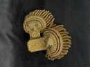 Pre-owned Major General's epaulettes (convertible to Brigadier General... or even Colonel); new condition, but with traces of glue.