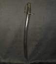 Empire-period infantry officer's saber, leather-wrapped and wire-bound grip, new scabbard.