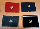 WWI. Pair of collar patches for administrative officer. New old stock. Very limited quantities. 