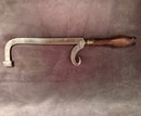 Amputation saw for a First Empire surgeon.