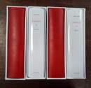 Napoléon de Jean Thiry. Éditions Quatuor : TOMES I et III RELIÉS CUIR, TOMES II ET IV  couverture imprimée. Tous sous coffrets cartonnés. 