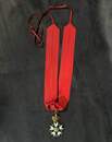 Grand cordon (new) with original jewel of commandeur of Légion d'Honneur, second Empire. - copie