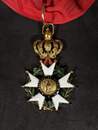 Grand cordon (new) with original jewel of commandeur of Légion d'Honneur, second Empire. - copie
