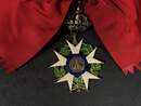Grand cordon (new) with original jewel of commandeur of Légion d'Honneur, second Empire.