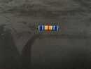FRANCE. Commemorative medal for wounded  (miniature/ribbon bar version). Produced by Éts David prior to 1960. 