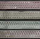 Braid flake pattern in metal - 40 mm - Old French manufacturing - Per meter   